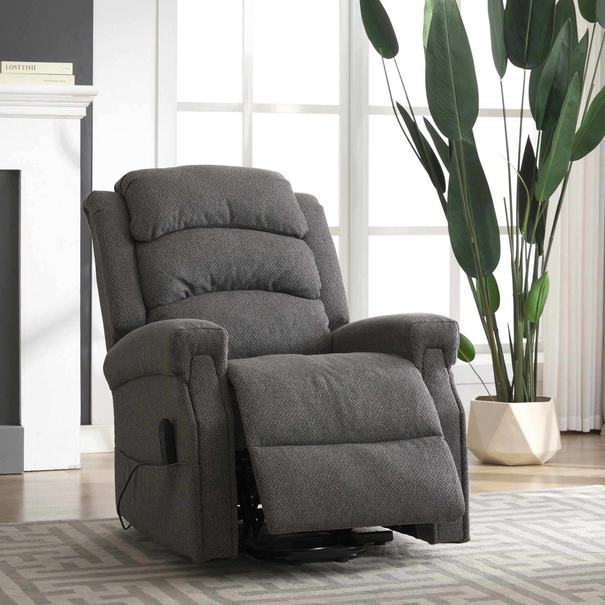 Eltham Dual Motor Electric Lift Assist Recliner with Massage and Heat